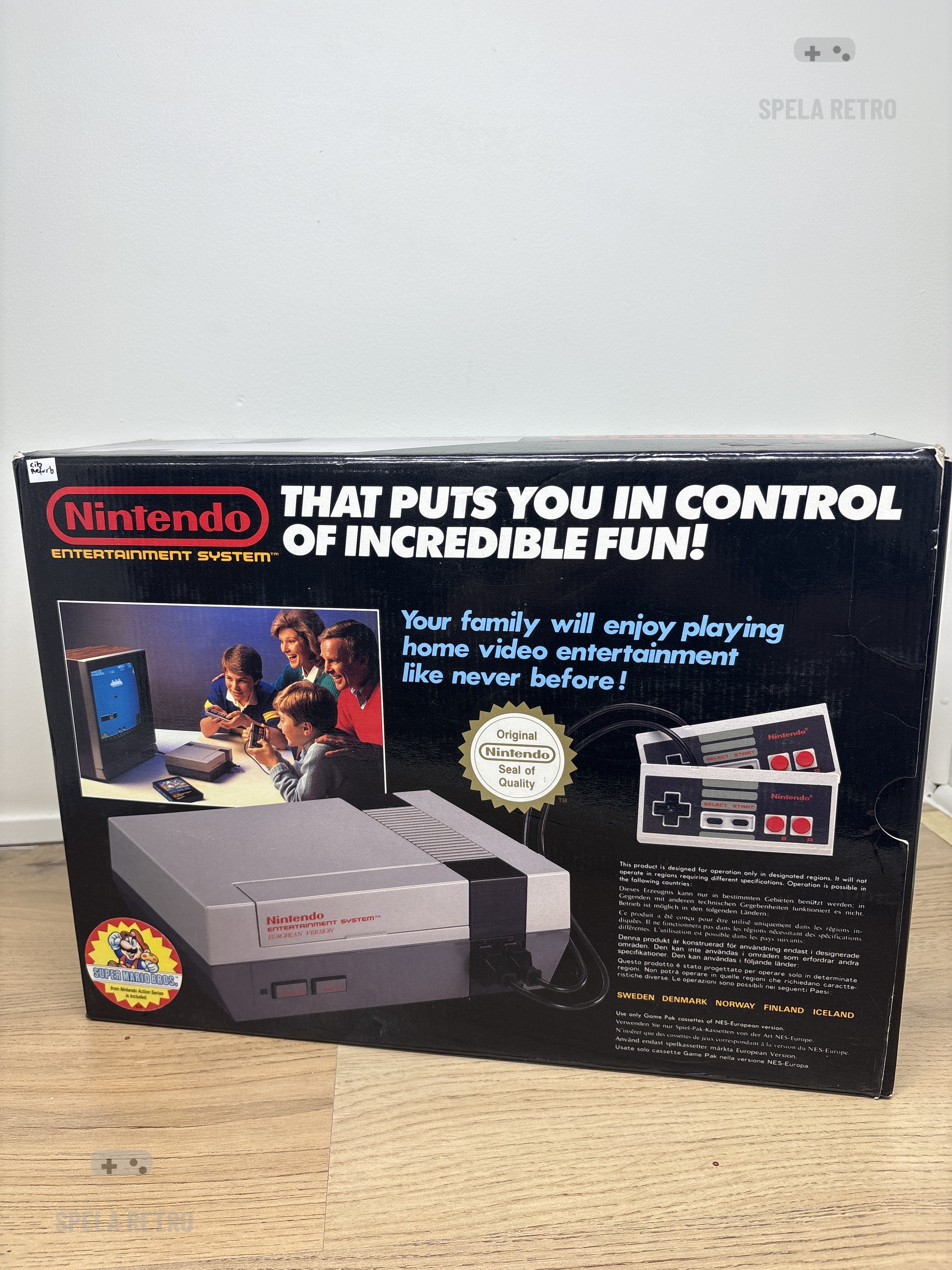Nintendo Entertainment System - NES 8bit (Boxed)