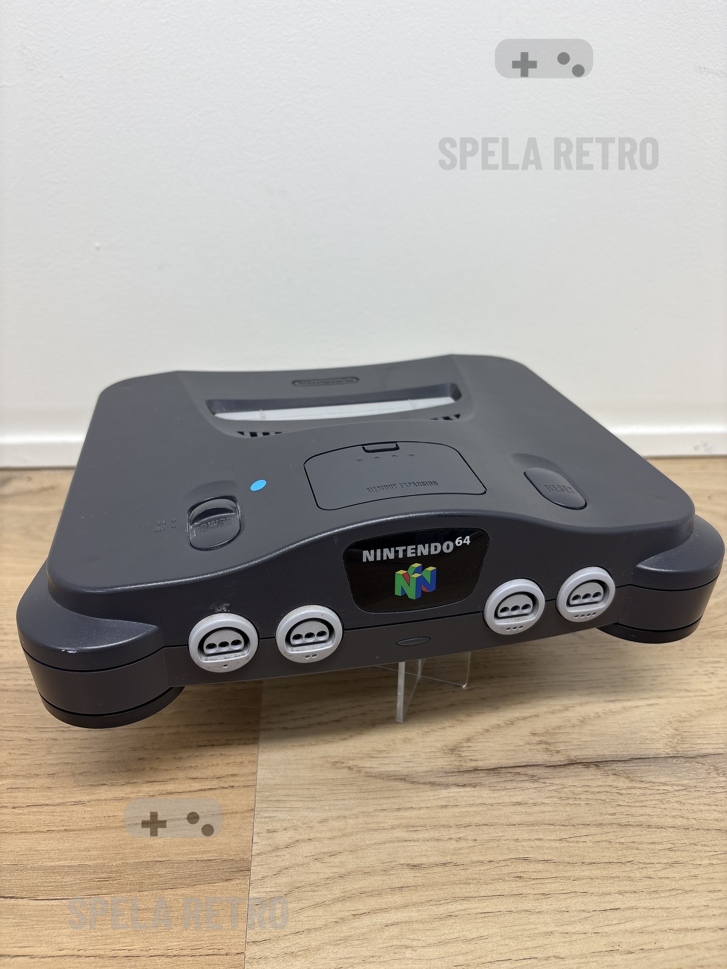 Nintendo 64: N64 GRÅ (Charcoal gray)
