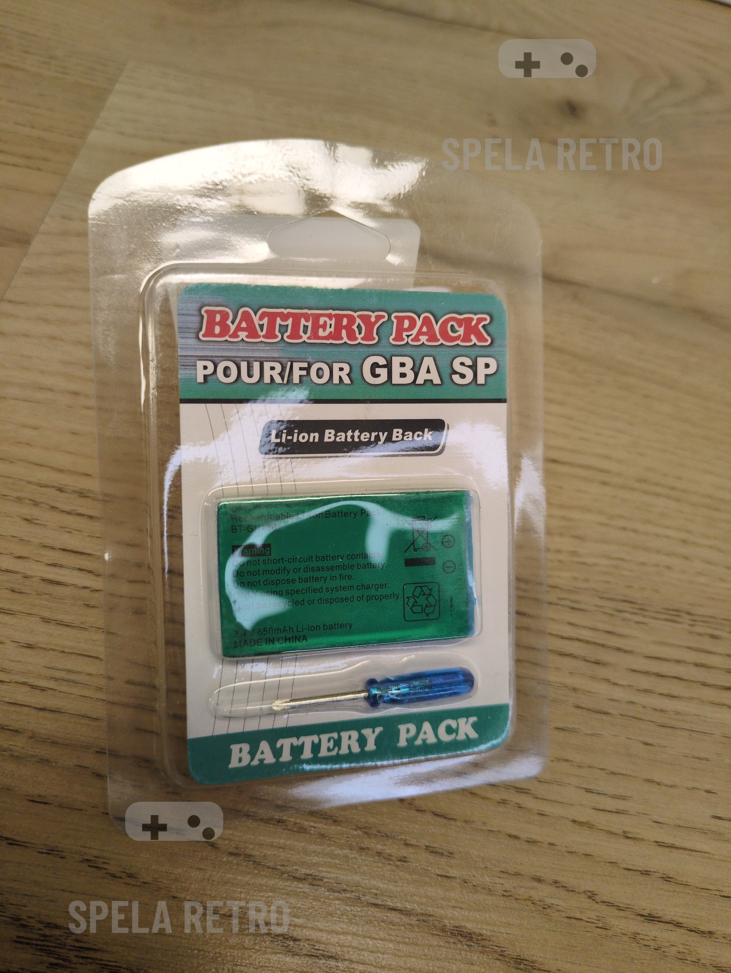 Game Boy advance SP Batteri
