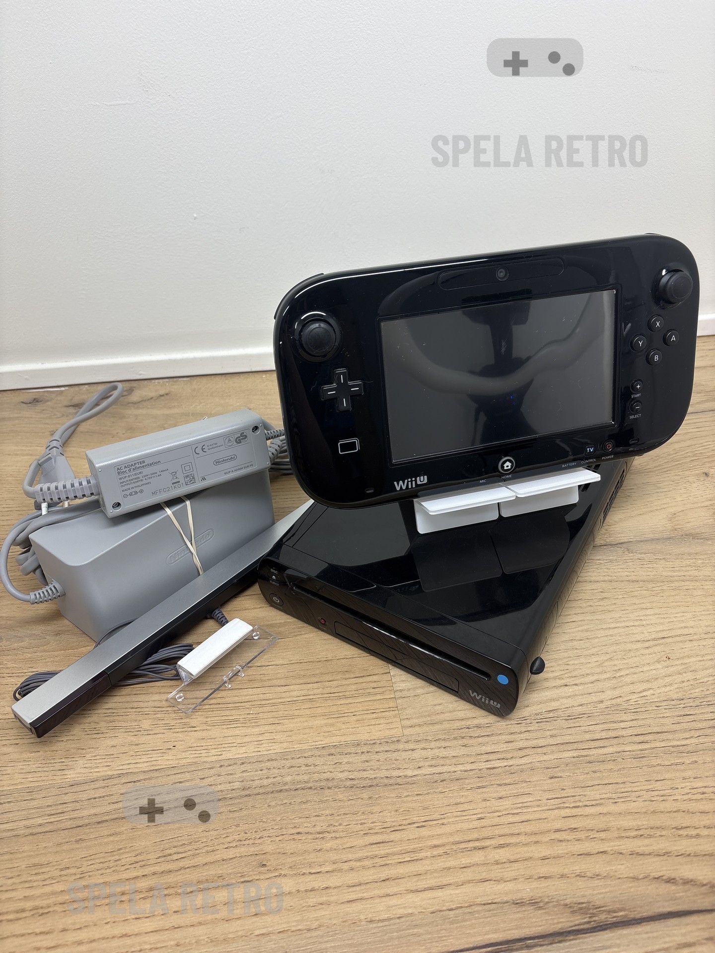 Nintendo Wii U 32gb - Svart komplett.