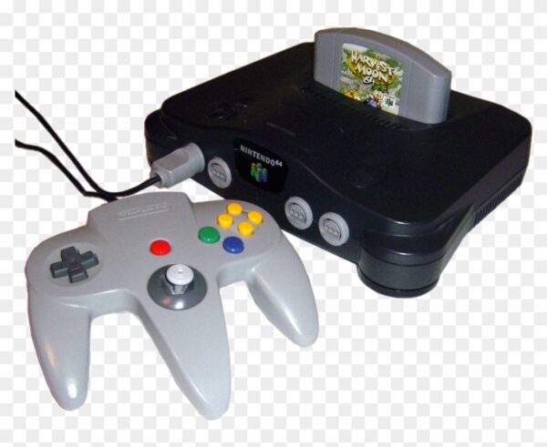 Nintendo 64 Konsol med ström- och bildkabel 