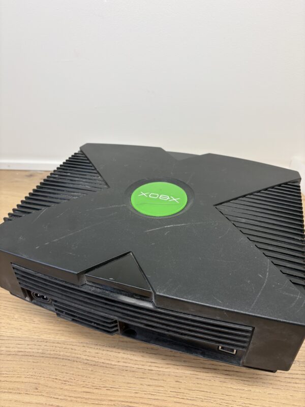 Xbox Original – Svart (inkl. ström- och bildkabel)
