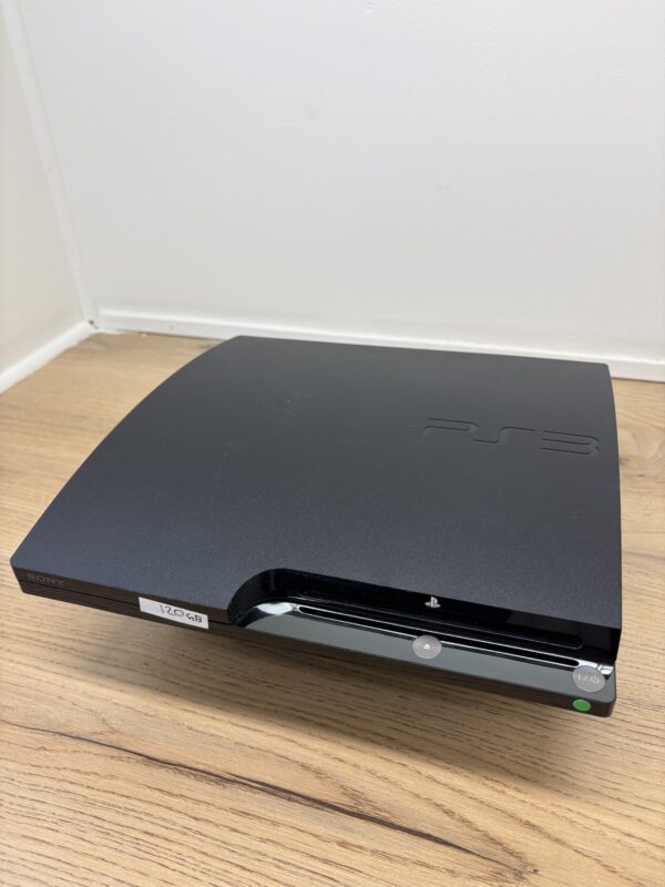 PlayStation 3 Slim – Svart (inkl. ström)