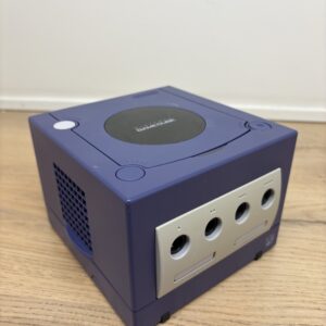 Nintendo GameCube Konsol med kablar – Lila retroklassiker